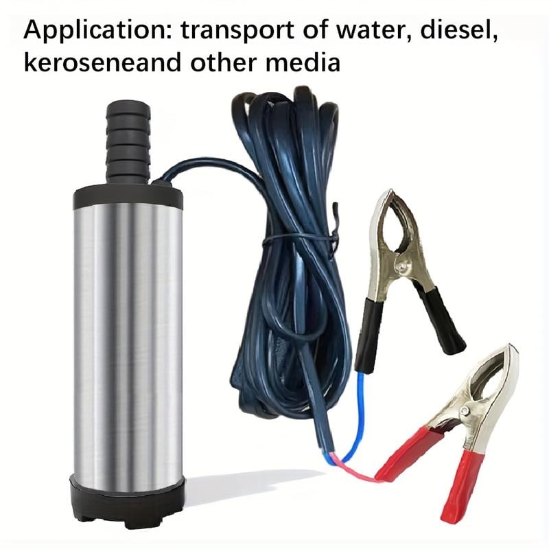 Portable Submersible Pump, Ideal for Diesel, Kerosene & Water🛢️