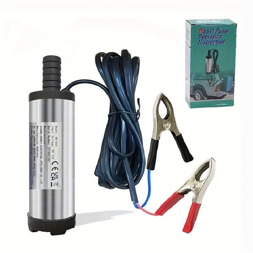 Portable Submersible Pump, Ideal for Diesel, Kerosene & Water🛢️