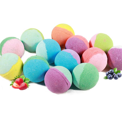 🔥🛁 Natural Bath Bombs for Kids with Mega Bubbles & Surprise Inside 🥚✨12 pcs[1 Box]